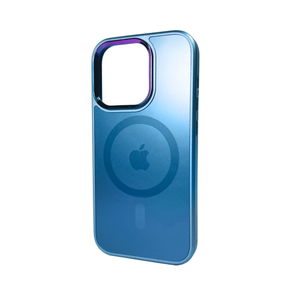 Чехол для смартфона AG Glass Sapphire MagSafe Logo для Apple iPhone 14 Pro Blue (AGSappiP14PBlue)