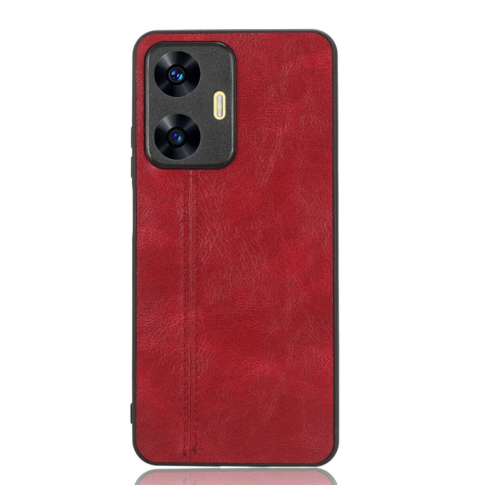 Чехол для смартфона Cosmiс Leather Case для Realme C55 Красный (CoLeathRealC55Red)