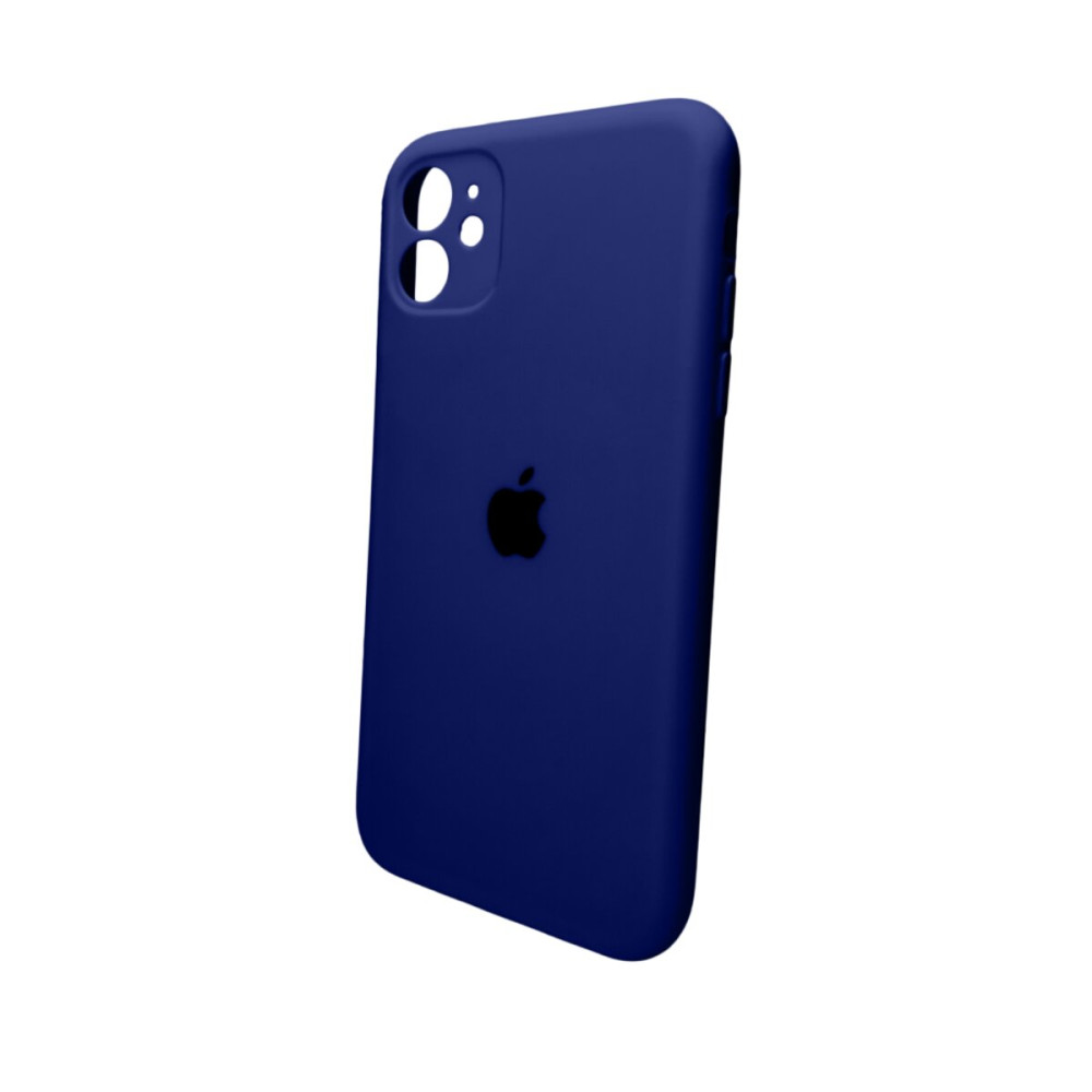 Чехол для смартфона Silicone Full Case AA Camera Protect для Apple iPhone 11 Pro кругл 39, Navy Blue (FullAAKPi11P-39)