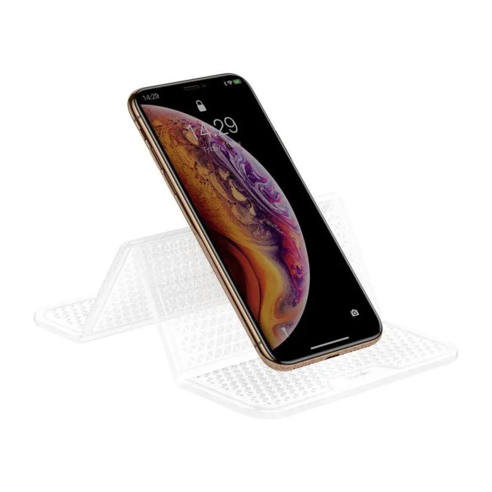 Гелевый коврик-держатель Baseus Folding Bracket Antiskid Pad Transparent (SUWNT-02)