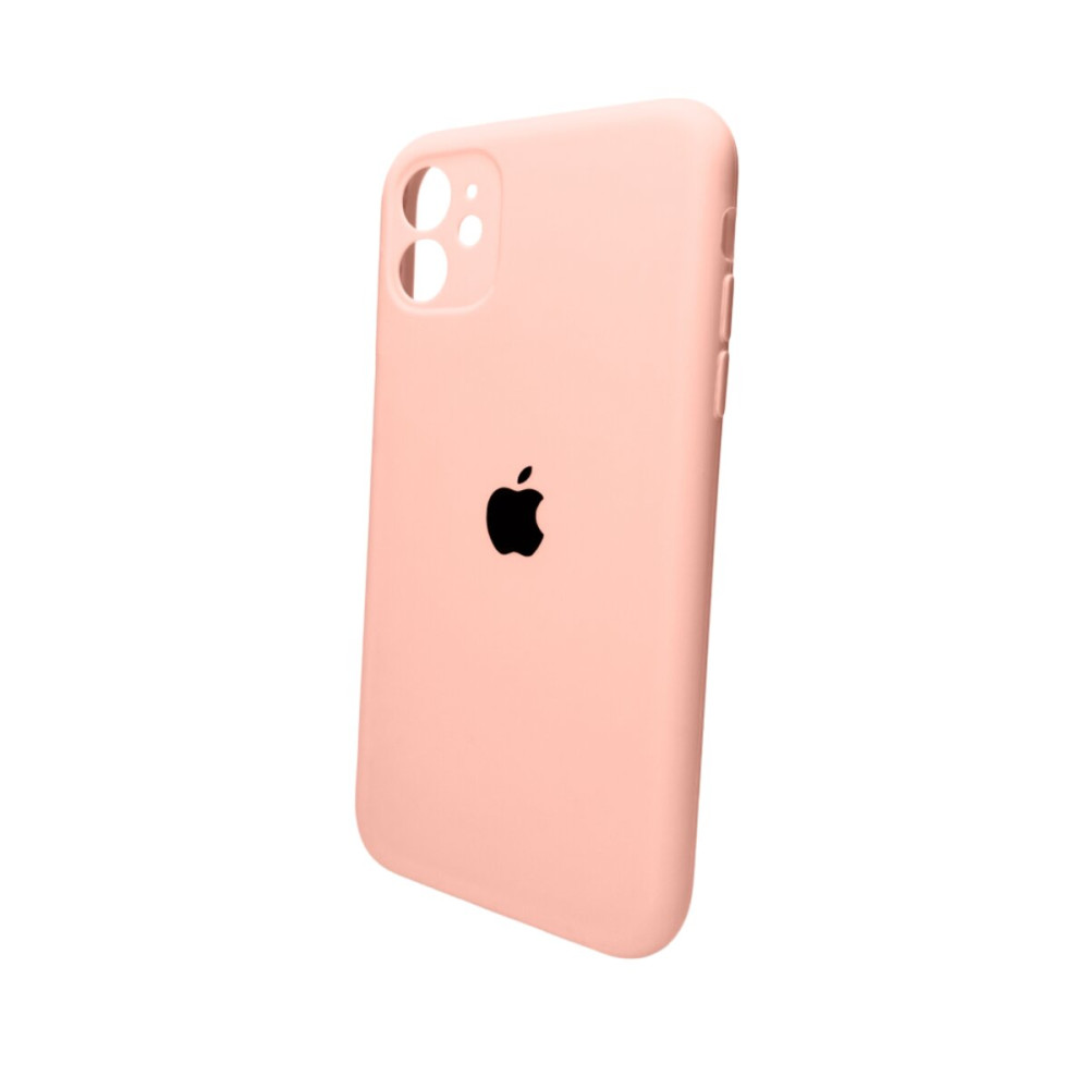 Чехол для смартфона Silicone Full Case AA Camera Protect для Apple iPhone 11 круглый 37, Грейпфрут (FullAAKPi11-37)