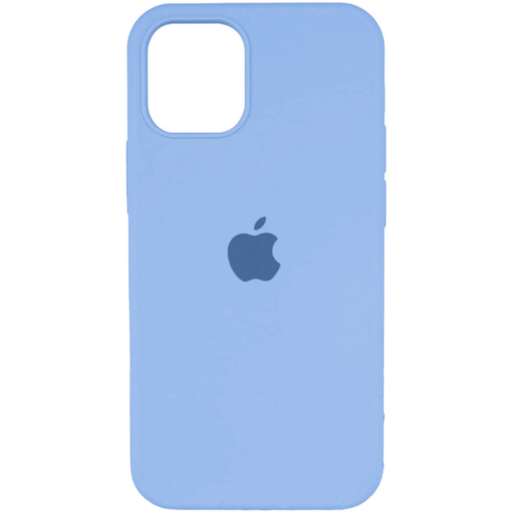 Чехол для смартфона Silicone Full Case AA Open Cam для Apple iPhone 14 49, Васильковый (FullOpeAAi14-49)