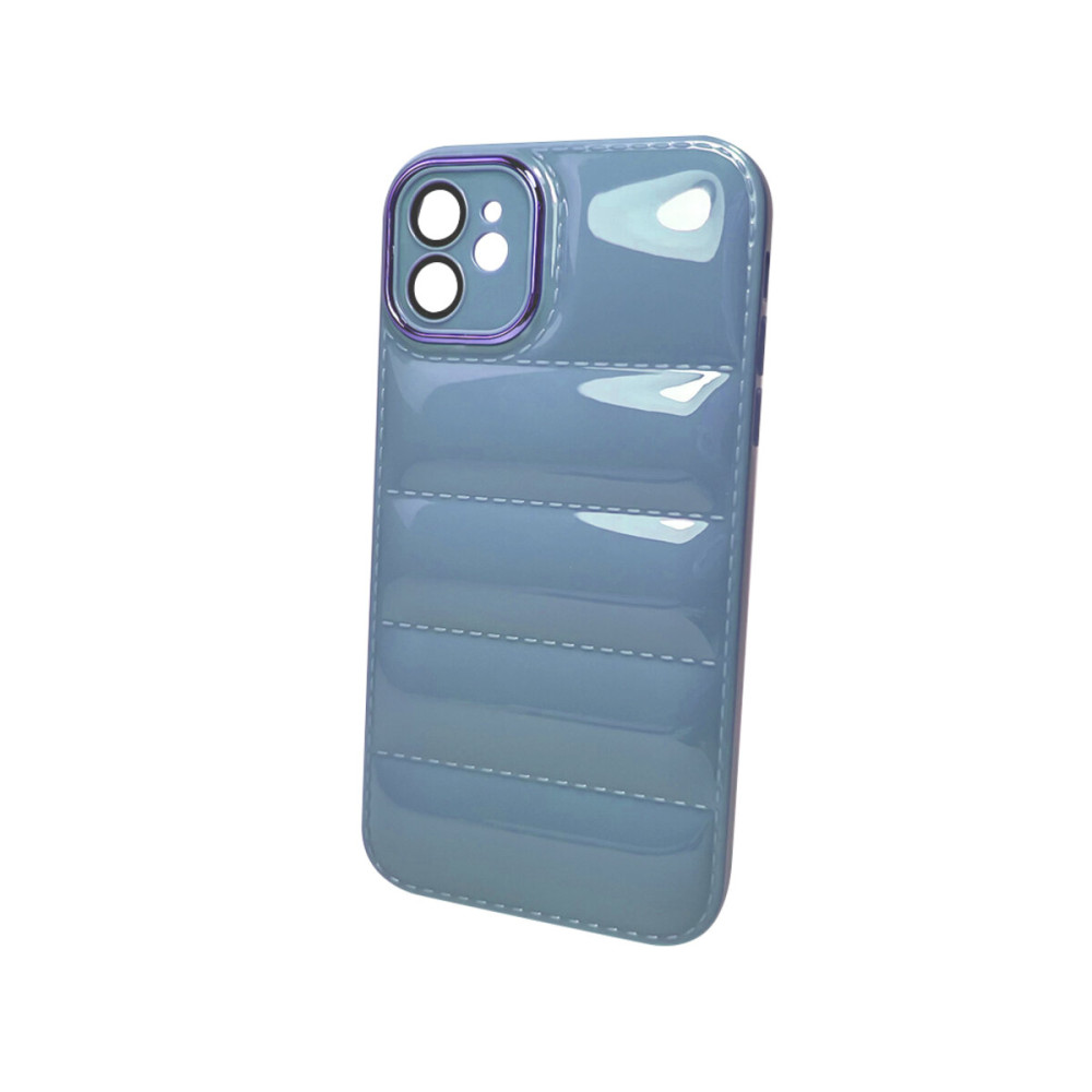 Чехол для смартфона Down Jacket Frame для Apple iPhone 15 Светло-голубой (DoJacFrameiP15LBlue)