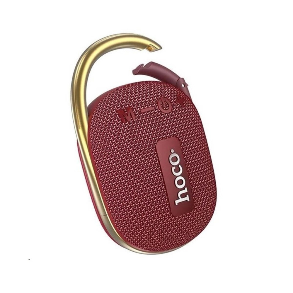 Портативная колонка HOCO HC17 Easy joy sports BT speaker Wine Red (6931474796097)