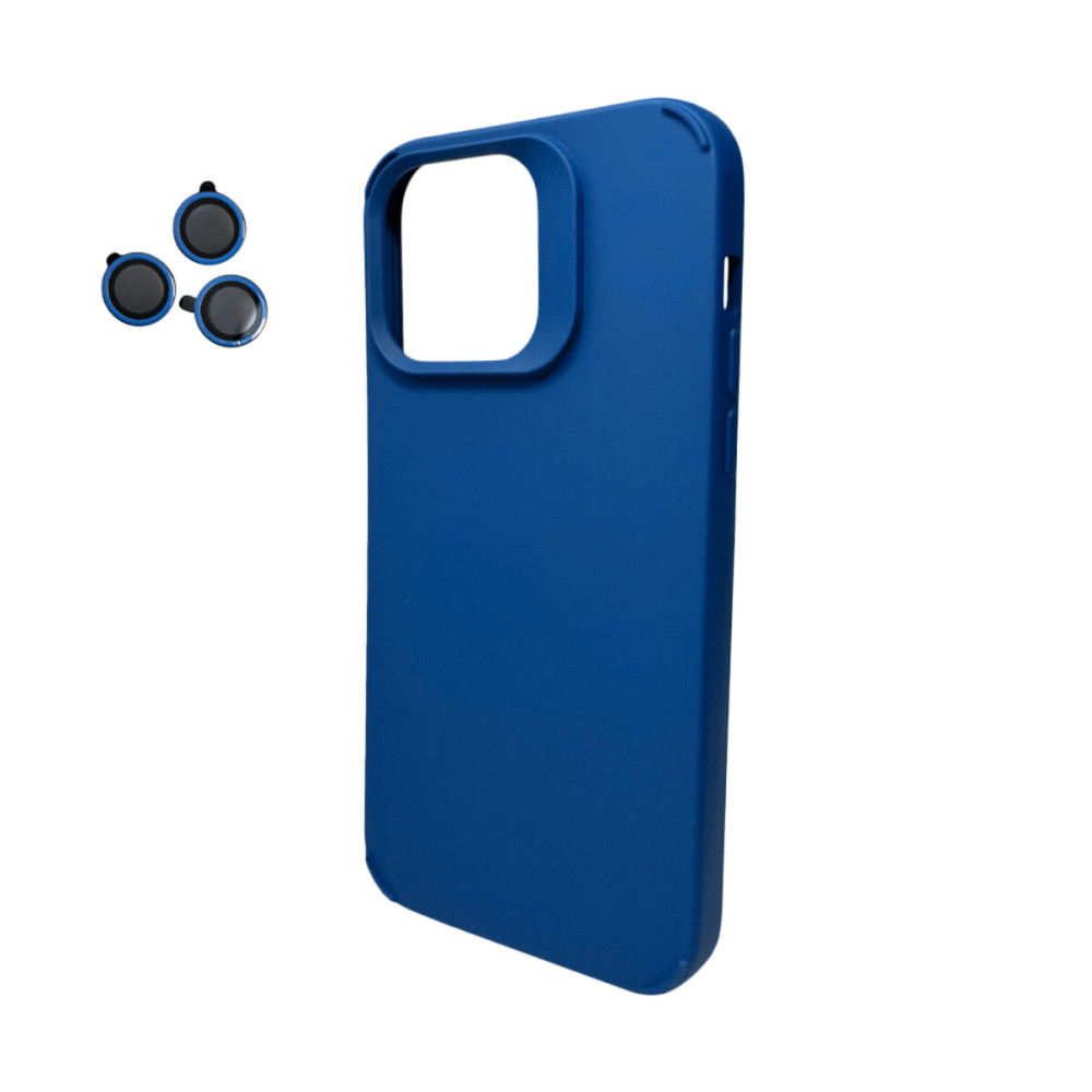 Чехол для смартфона Cosmic Silky Cam Protect для Apple iPhone 13 синий (CoSiiP13Blue)