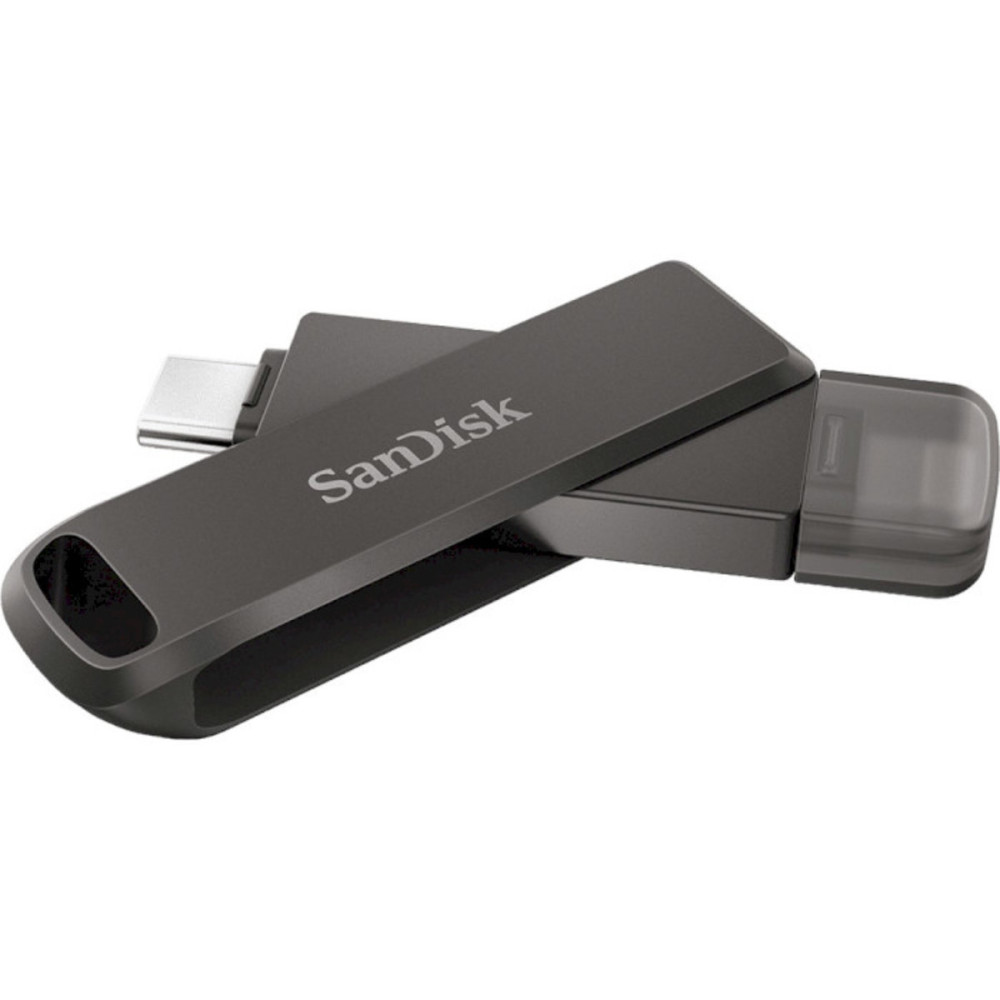 Флешка SanDisk USB 3.1 iXpand Luxe 128Gb Type-C/Lightning Apple (SDIX70N-128G-GN6NE)