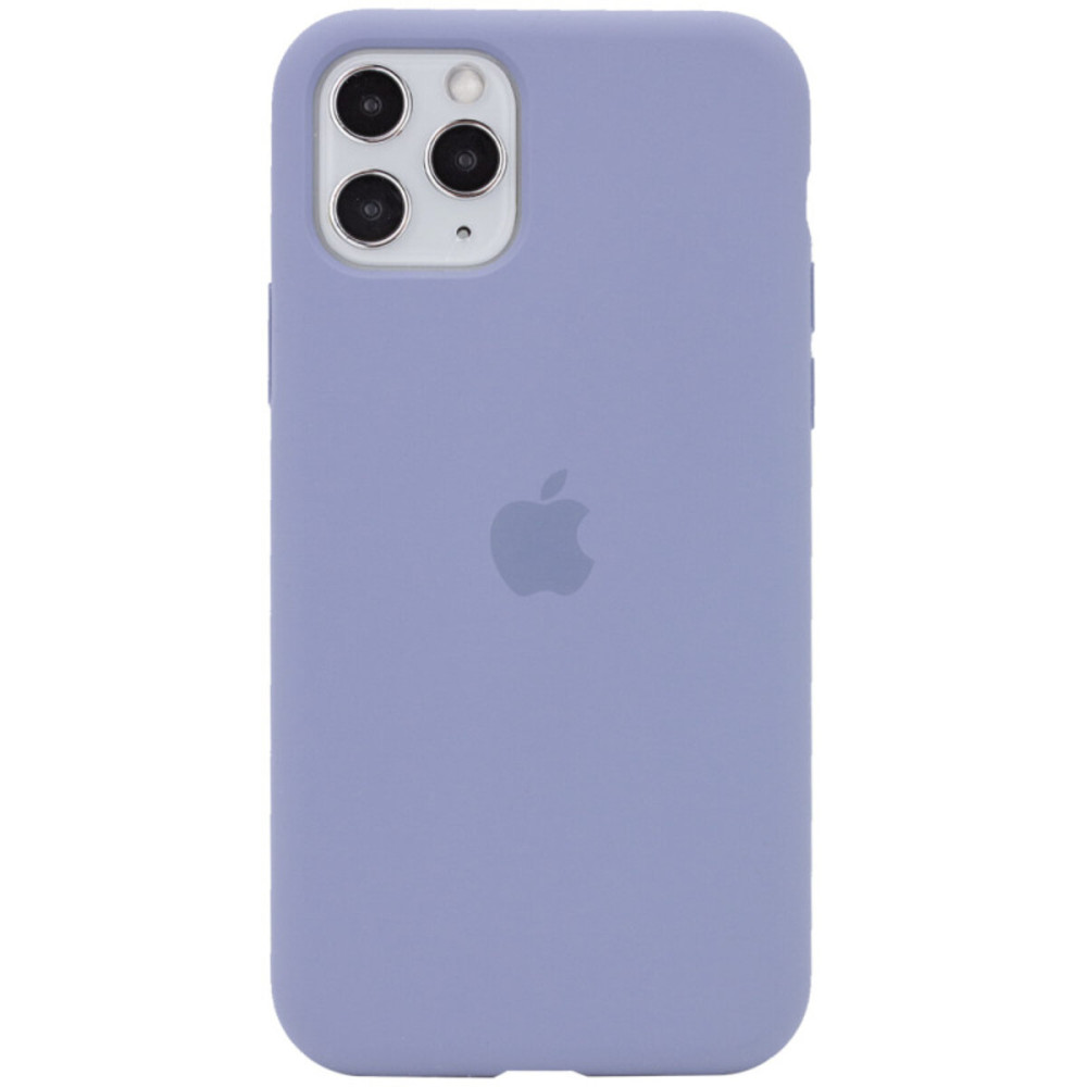 Чехол для смартфона Silicone Full Case AA Open Cam для Apple iPhone 11 круглый 28, Лавандовый серый (FullOpeAAKPi11-28)