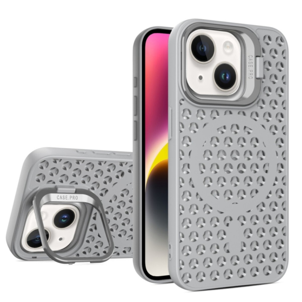 Чехол для смартфона Cosmic Grater Stand для Apple iPhone 14 Серый (GRASTiP14Grey)