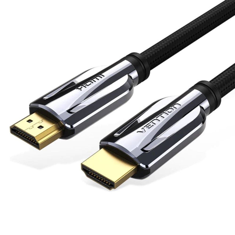 Кабель Vention HDMI-HDMI, 1M, v2.1, 8K 60Hz, 4K 120Hz, 2K 144Hz, 1080P 160Hz (AANBF) (AALBF)