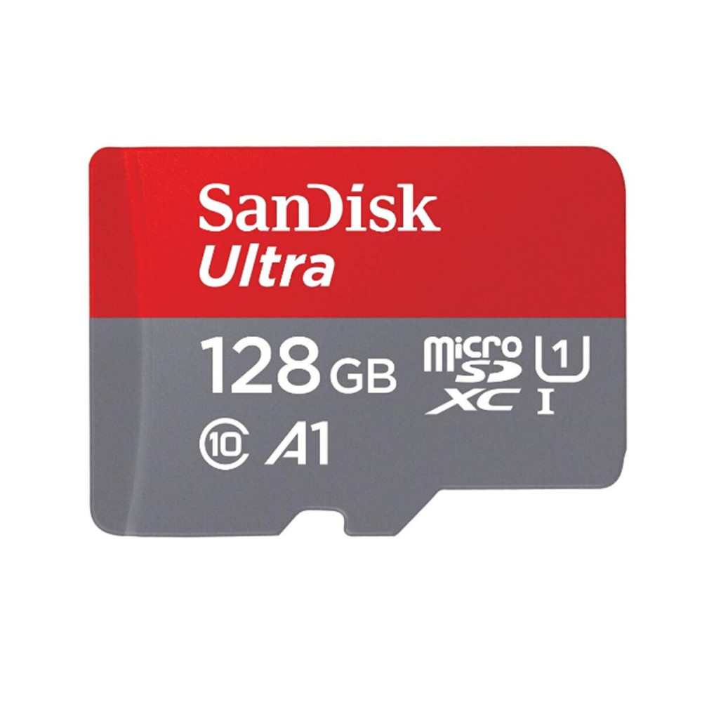 microSDXC (UHS-1) SanDisk Ultra 128Gb класс 10 A1 (100Мб/с) (SDSQUNR-128G-GN6MN)