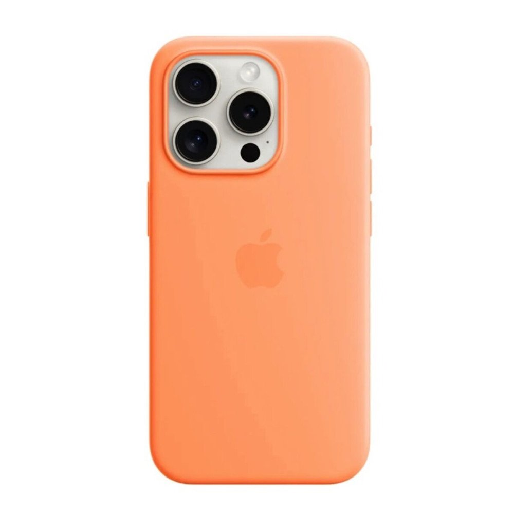 Чехол для смартфона Silicone Full Case AAA MagSafe IC для iPhone 15 Pro Orange (Orig15POrange)