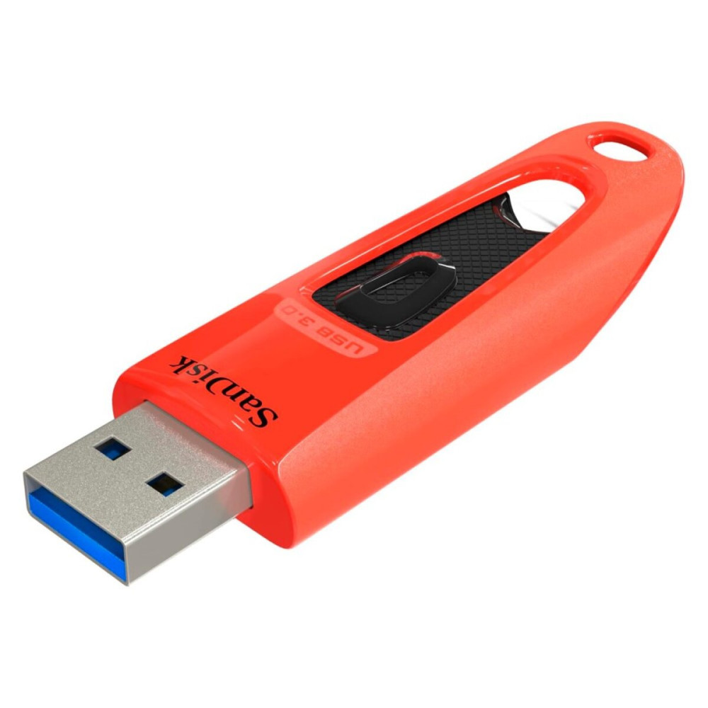 Flash SanDisk USB 3.0 Ultra 64Gb (130Mb/s) Красный (SDCZ48-064G-U46R)