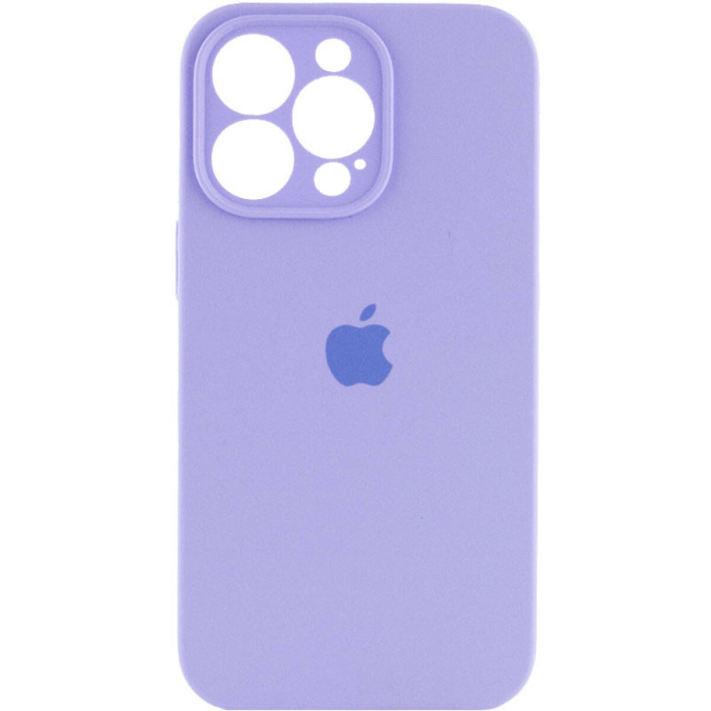 Чехол для смартфона Silicone Full Case AA Camera Protect для Apple iPhone 14 Pro 26, Элегантный фиолетовый (FullAAi14P-26)