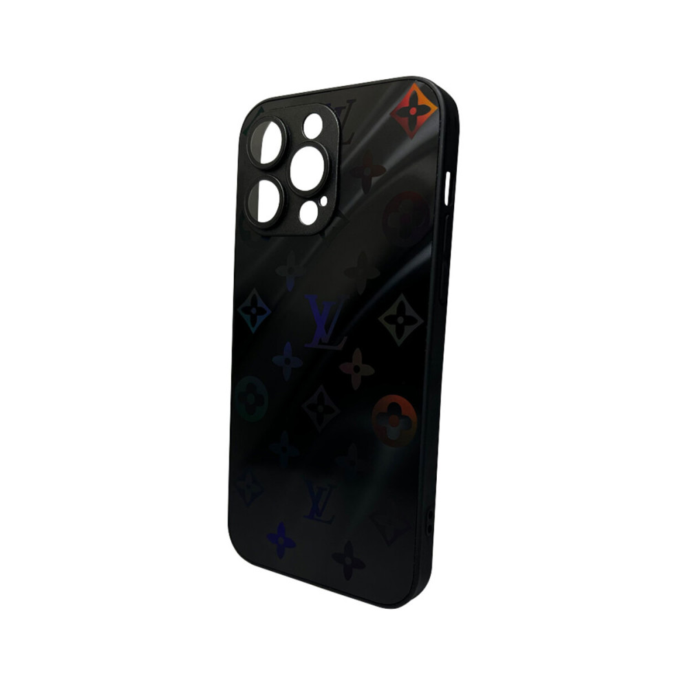 Чехол для смартфона AG Glass Gradient LV Frame для Apple iPhone 14 Pro Графитовый черный (AGLVFrameiP14PBlack)