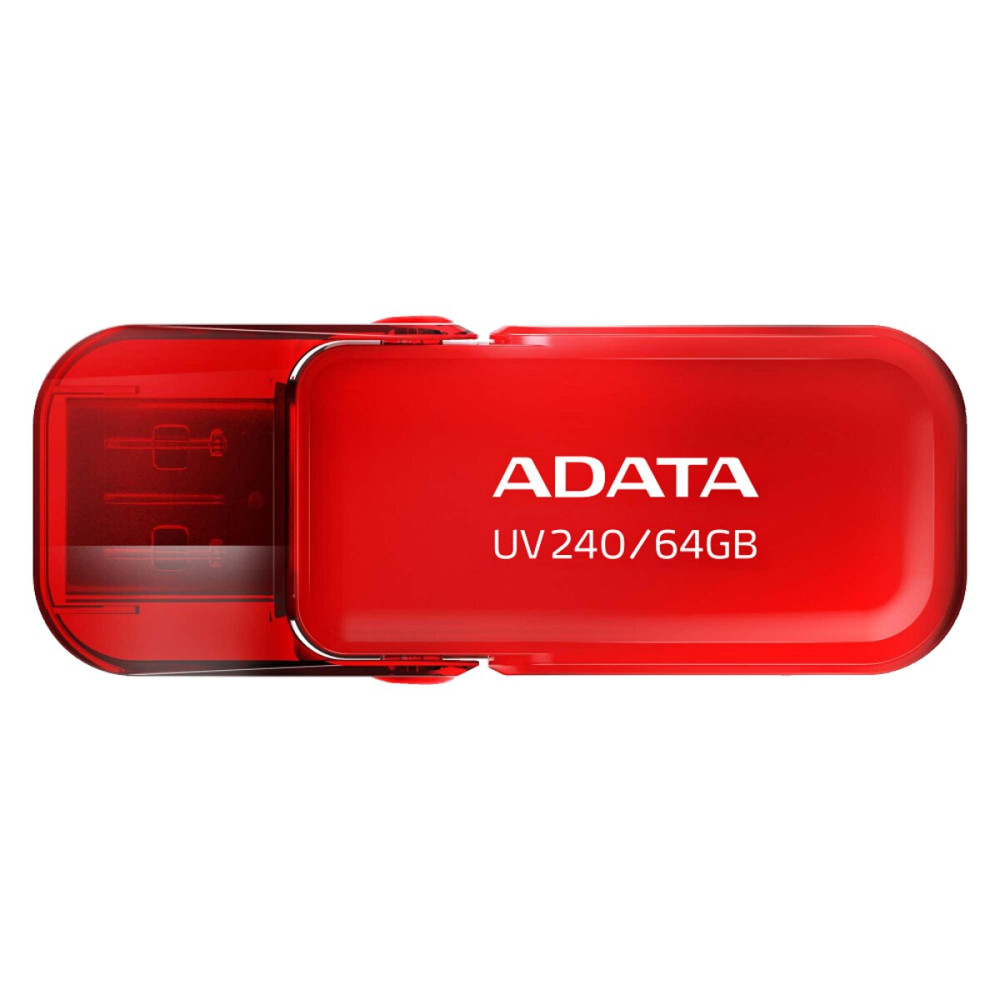 Flash A-DATA USB 2.0 AUV 240 64Гб Красный (AUV240-64G-RRD)