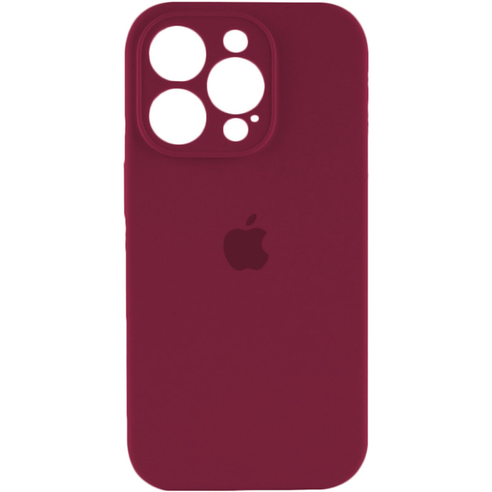 Чехол для смартфона Silicone Full Case AA Camera Protect для Apple iPhone 14 Pro 47,Слива (FullAAi14P-47)