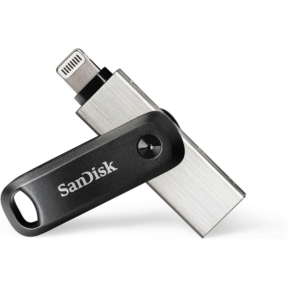 Флеш-накопитель SanDisk USB 3.0 iXpand Go 128ГБ Lightning Apple (SDIX60N-128G-GN6NE)