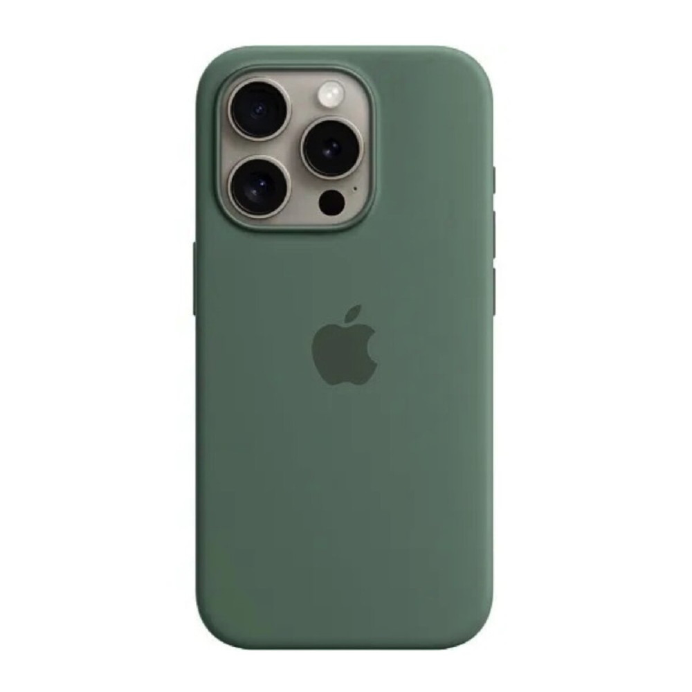 Чехол для смартфона Silicone Full Case AAA MagSafe IC для iPhone 15 Зеленый (Orig15Green)