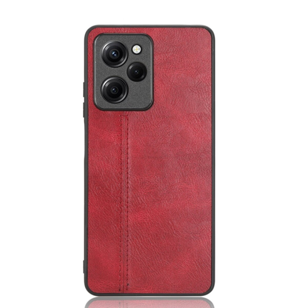 Чехол для смартфона Cosmiс Leather Case для Poco X5 Pro 5G Красный (CoLeathPocoX5pRed)