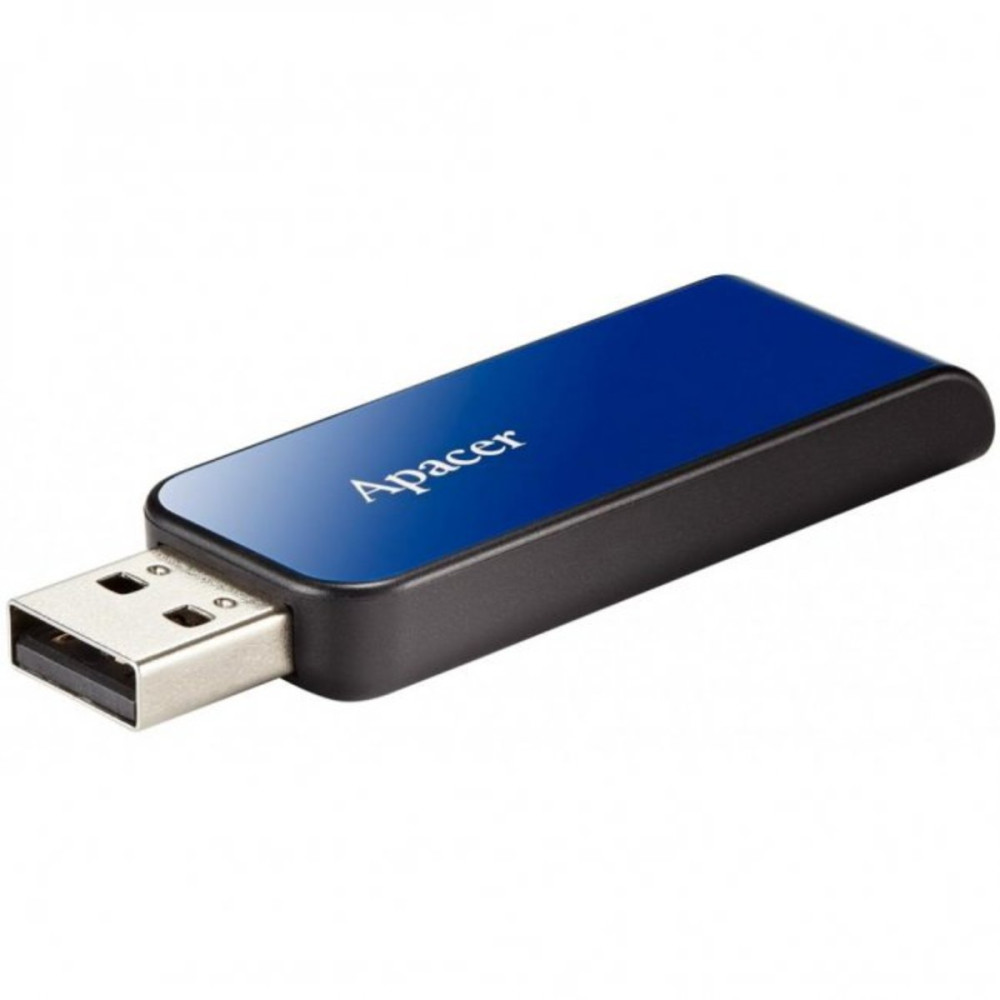 Flash Apacer USB 2.0 AH334 32Gb синяя (AP32GAH334U-1)