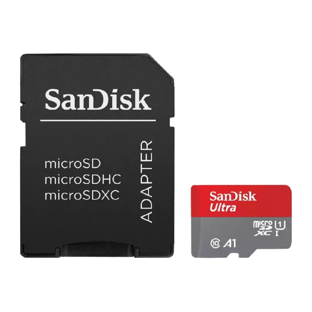 microSDXC (UHS-1) SanDisk Ultra A1 1TB класс 10 (R150MB/s) (адаптер SD) (SDSQUAC-1T00-GN6MA)