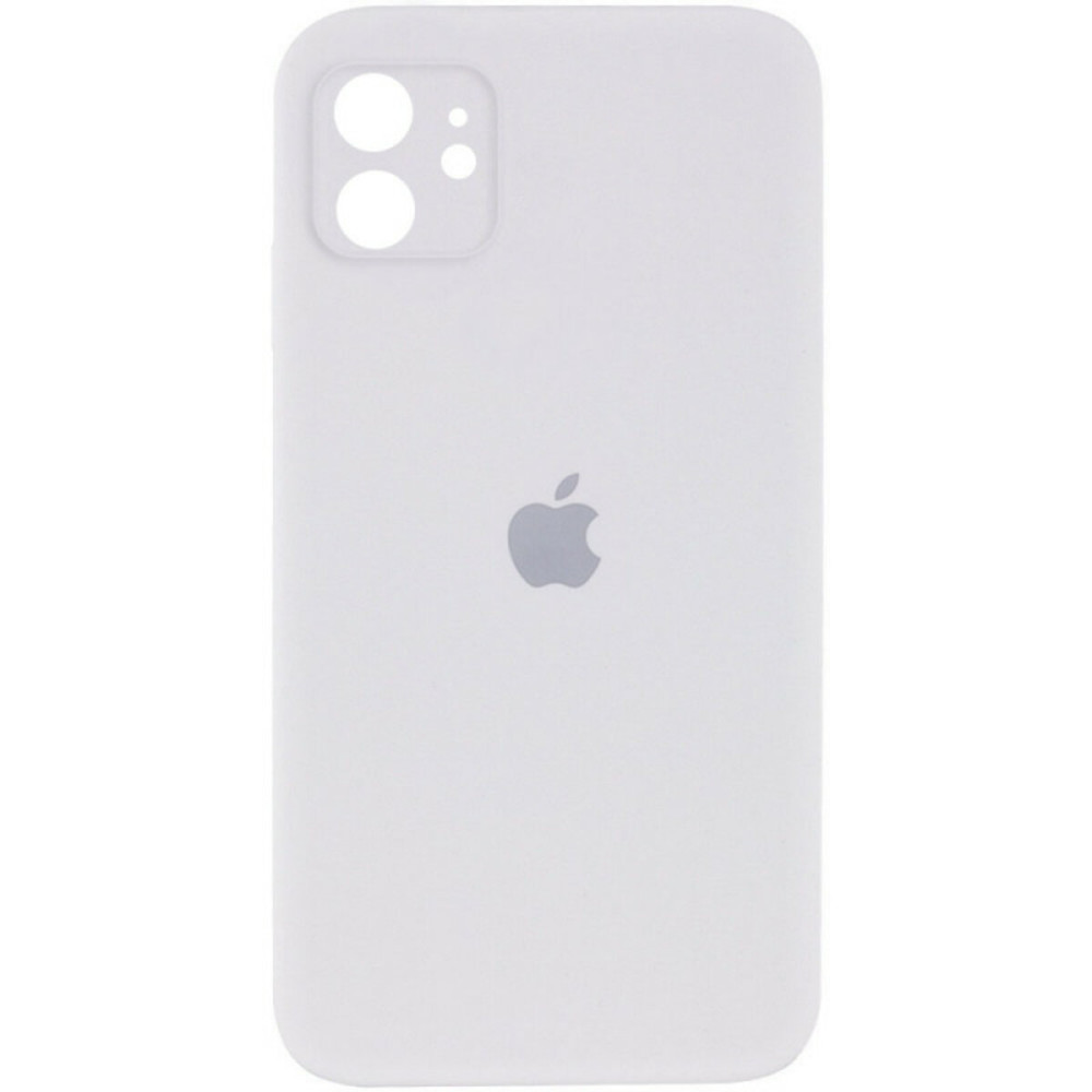 Чехол для смартфона Silicone Full Case AA Camera Protect для Apple iPhone 12 8, Белый (FullAAi12-8)