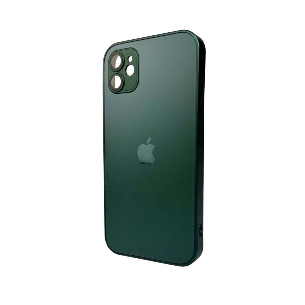 Чехол для смартфона AG Glass Matt Frame Color Logo для Apple iPhone 11 Cangling Green (AGMattFrameiP11Green)