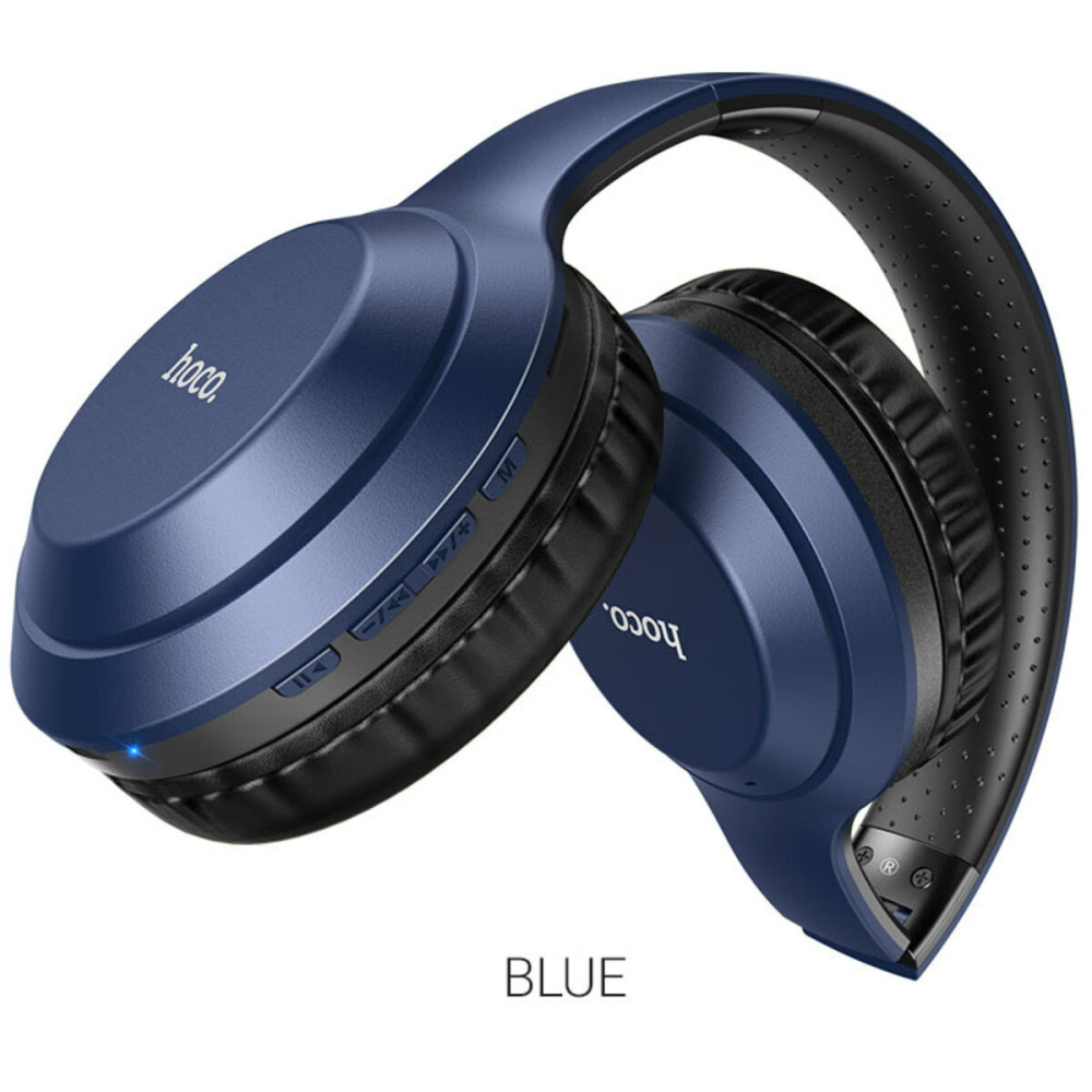 Наушники HOCO W30 Fun move BT headphones Blue (6931474735799)