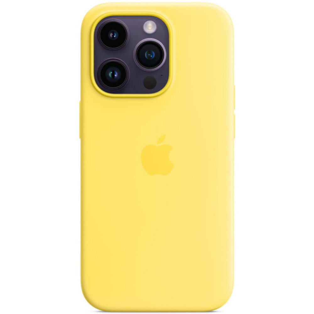 Чехол для смартфона Silicone Full Case AAA MagSafe IC для iPhone 14 Канарский жёлтый (Orig14CanaryYellow)