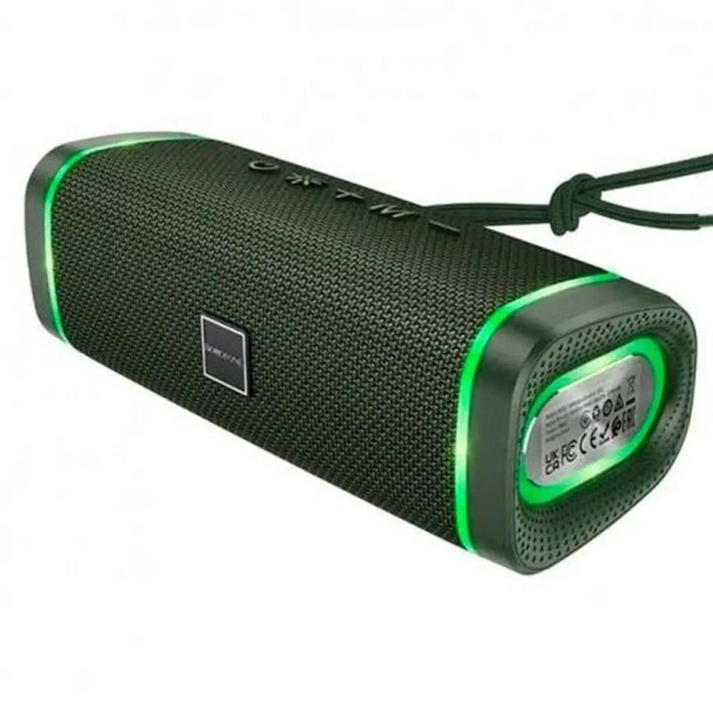 Портативная колонка BOROFONE BR32 Sound arc sports BT speaker темно-зеленая (6941991103476)