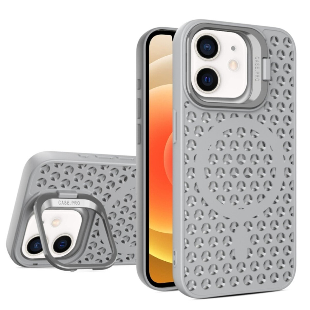 Чехол для смартфона Cosmic Grater Stand для Apple iPhone 12/12 Pro Серый (GRASTiP12Grey)