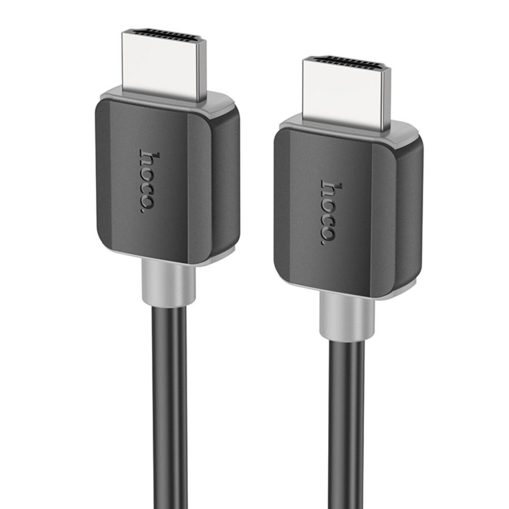 Кабель HOCO US08 HDTV 2.0 male-to-male 4K HD data cable(L=3M) Black (6931474799401 )