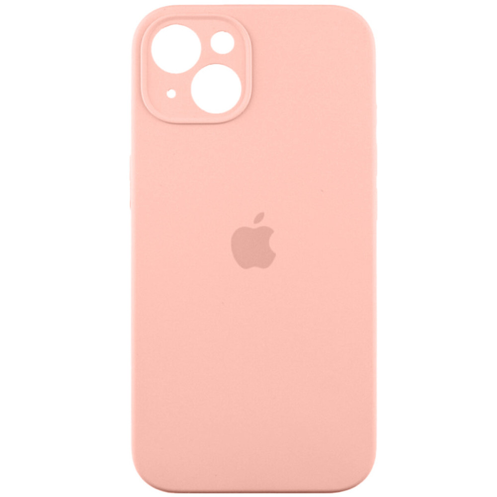 Чехол для смартфона Silicone Full Case AA Camera Protect для Apple iPhone 15 37, Грейпфрут (FullAAi15-37)